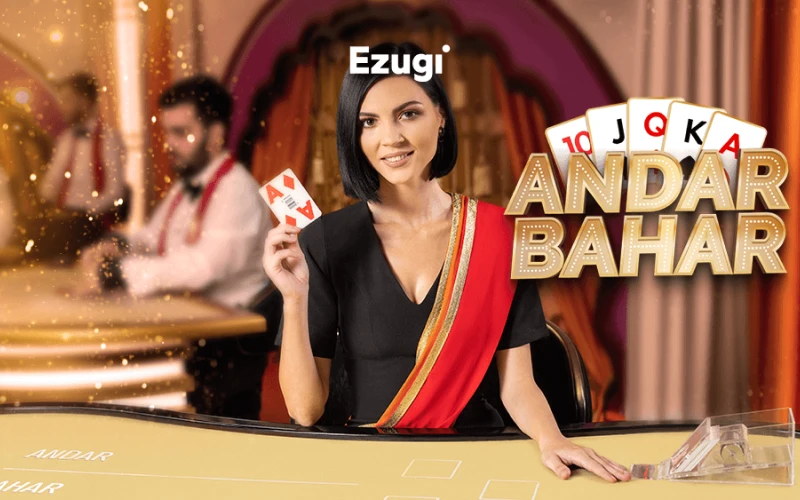 Enjoy authentic Andar Bahar live casino action at 1Win India.