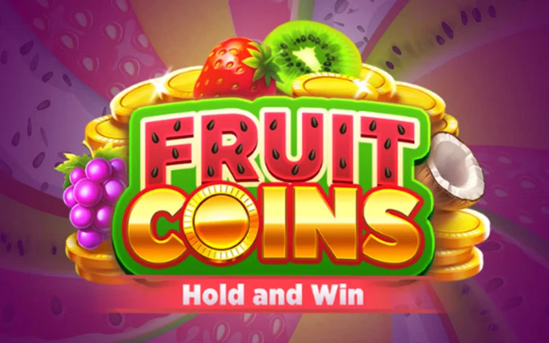 Try your luck with Fruity Coins slot game at 1Win India.