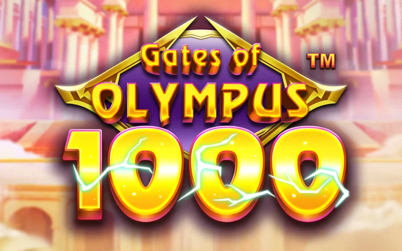 Try your luck on the Gates of Olympus 1000 slot at 1Win.