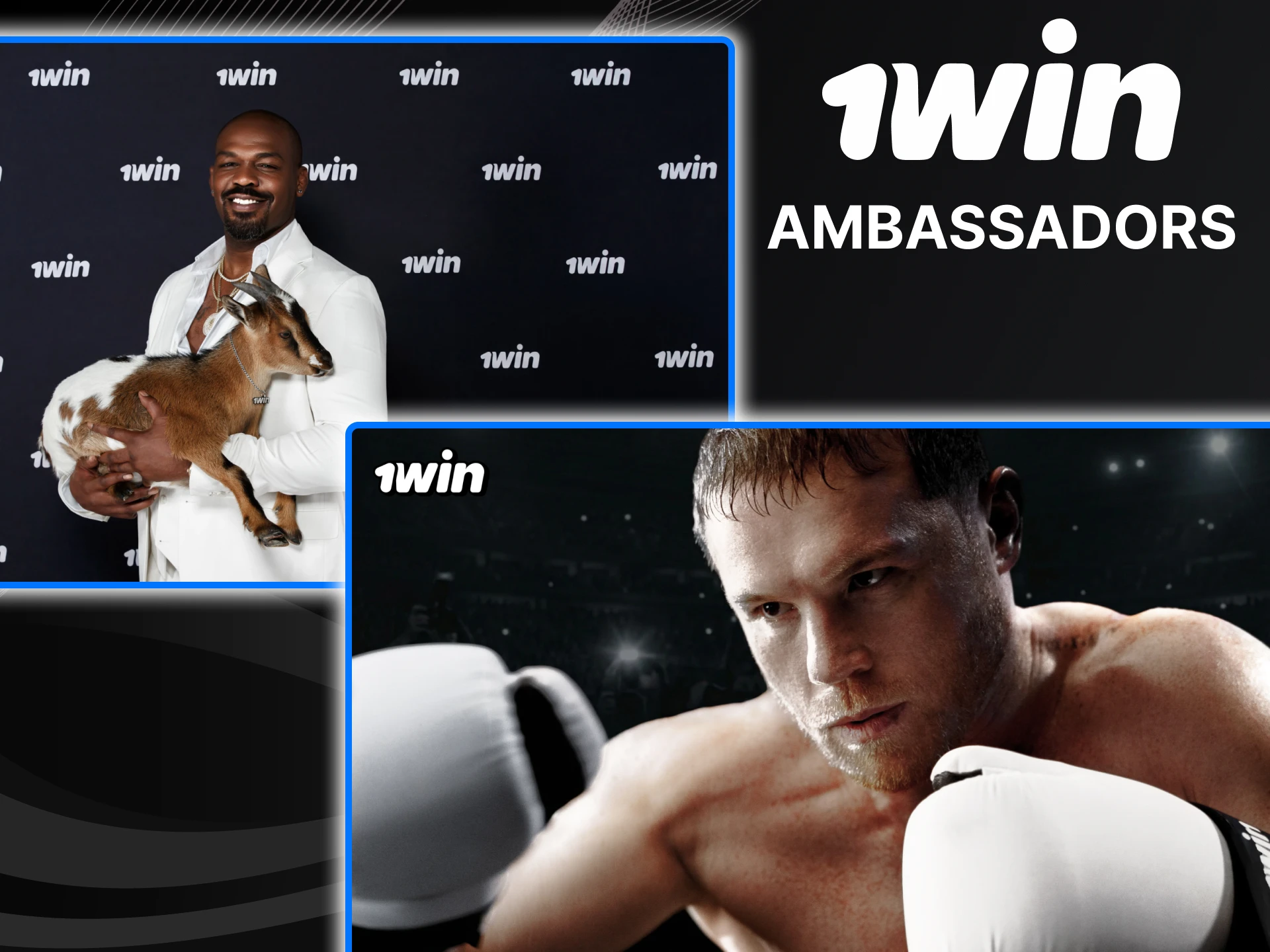 1win has its own ambassadors who represent them.