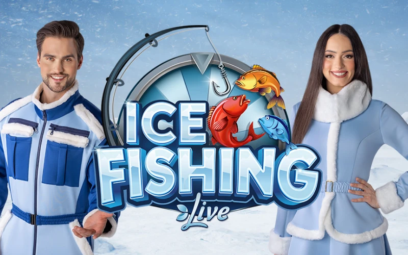 Play the unique Ice Fishing game show at 1Win India.