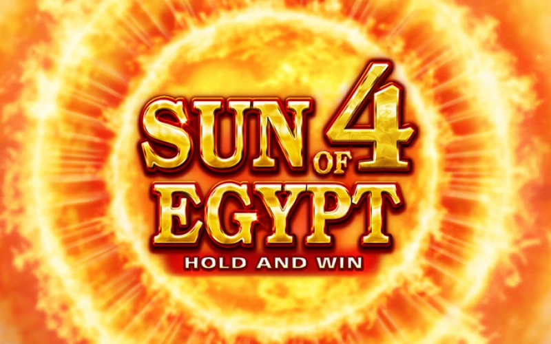 Spin Sun of Egypt 4 high volatility slot at 1Win.